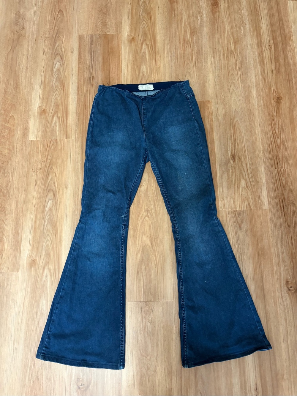 Free People Indigo Flare Jeans